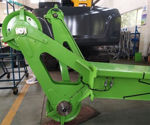 XR220D 3507mm taşıma yüksekliği 6-30 RPM dönüş hızı ve temel sondajı için 200 KN kalabalık gücü ile rotary piling rig