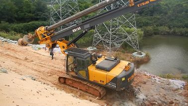 3.9MPa Pilot Basınçlı Kazık Çakma Makinesi 94.3 ton Kapasiteli ve 150 KN.m Maksimum Torklu, Temel Kazısı İçin